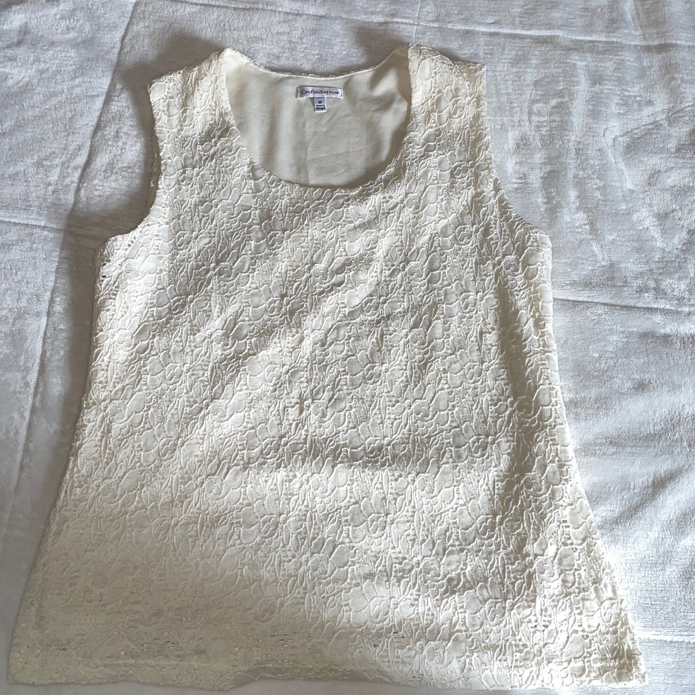 Croft & Barrow lace tank top